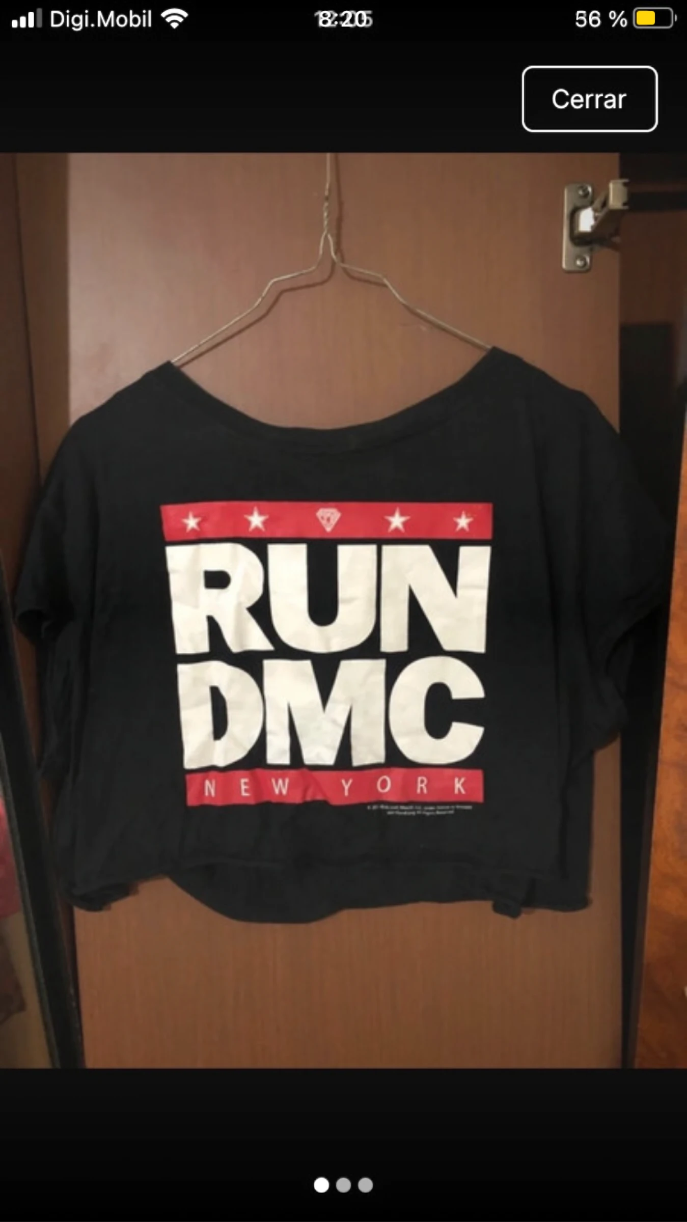 Run dmc camiseta corta 